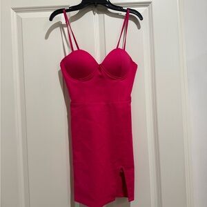 Superdown oliviah bustier mini dress